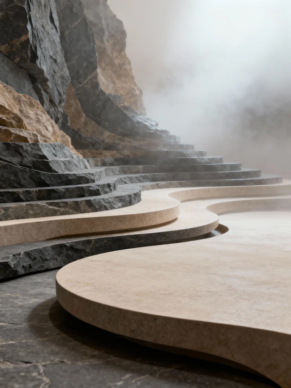 Serene Stone Arrangement