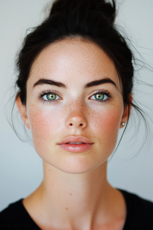 Freckled Portrait
