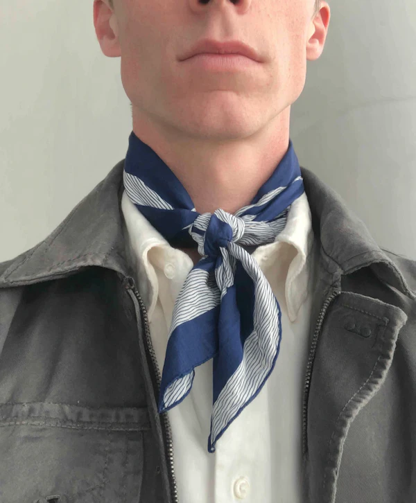 Stylish Scarf Close-Up