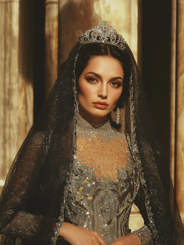 Regal Elegance Portrait
