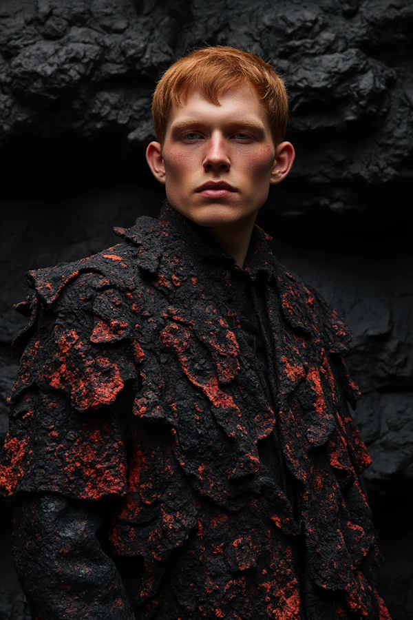Volcanic Fashion Portrait