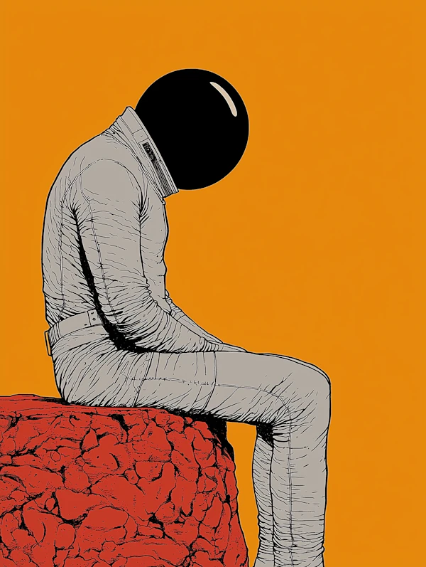 Contemplative Astronaut