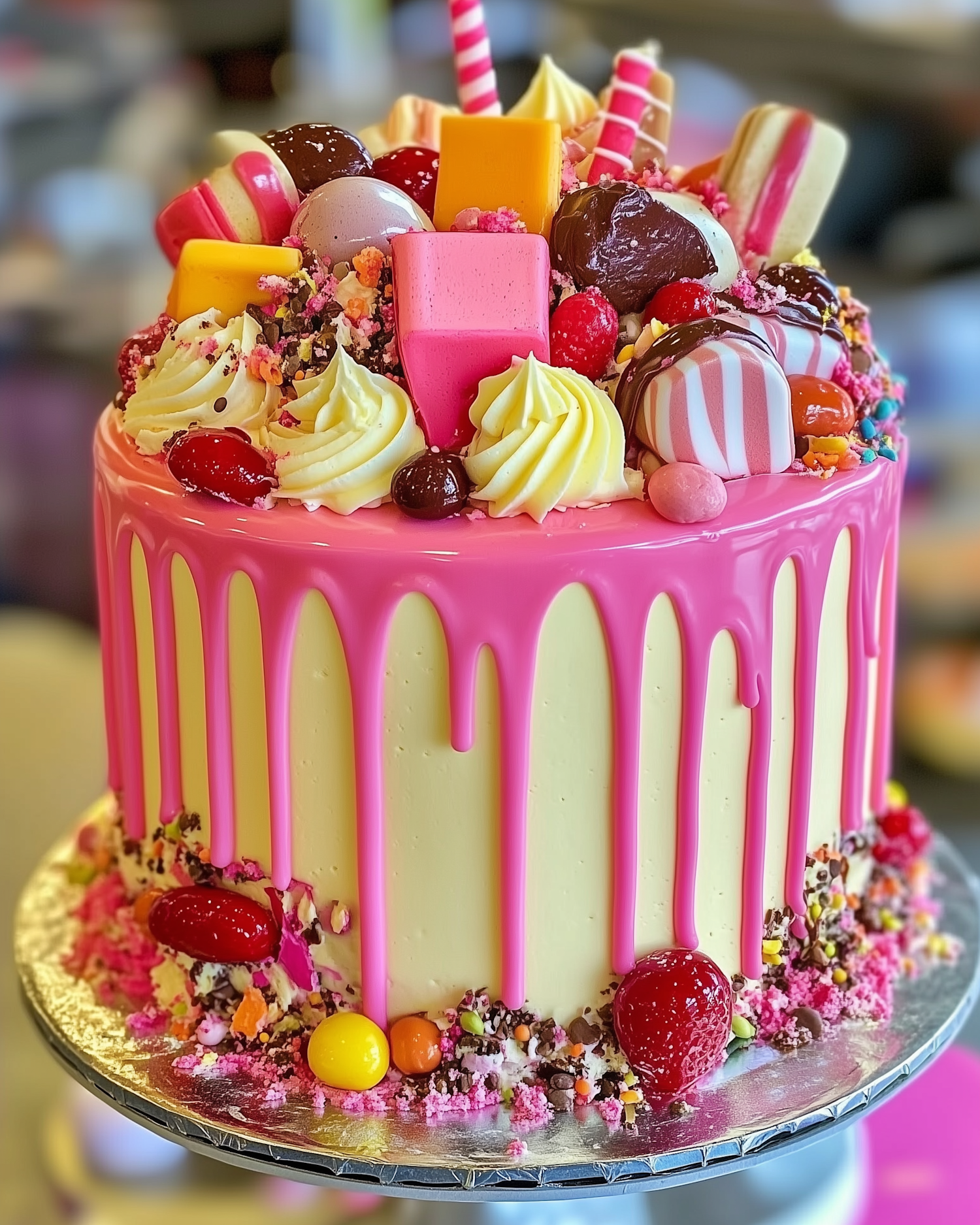 Vibrant Celebration Cake