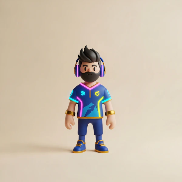 Stylized Gamer Character
