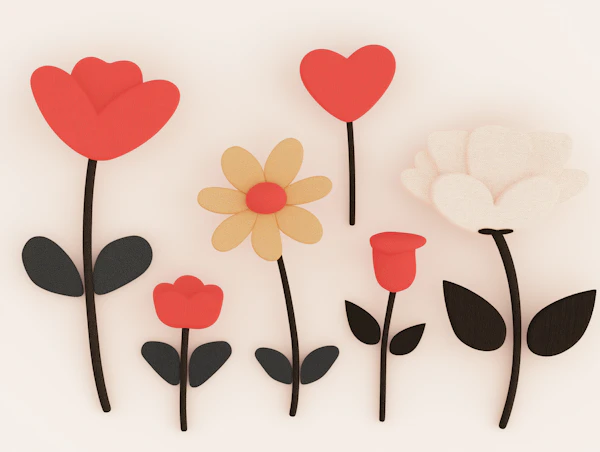 Stylized Flower Collection