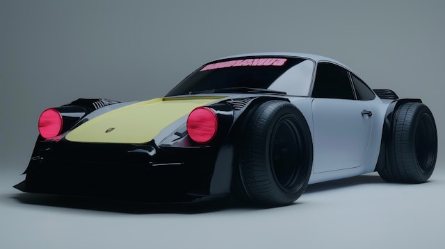 Modified Sports Car