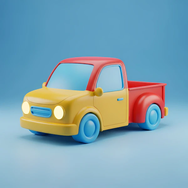 Colorful Toy Truck