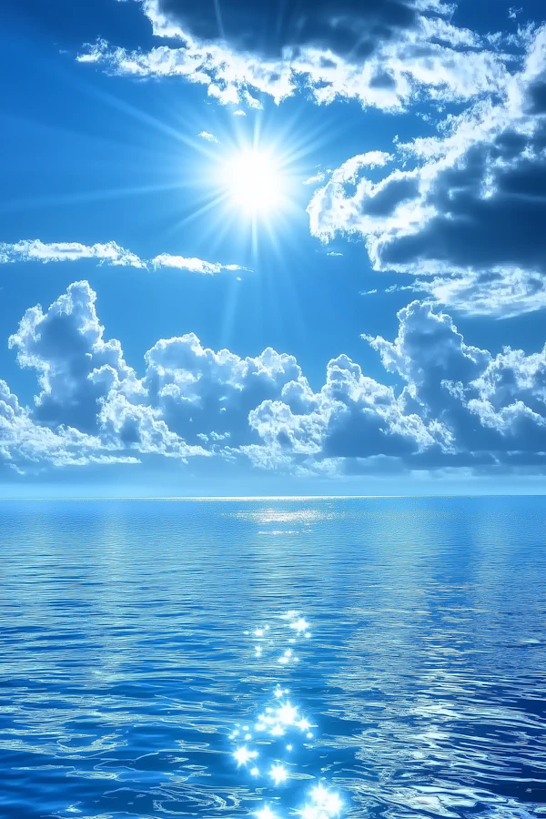 Serene Ocean Scene