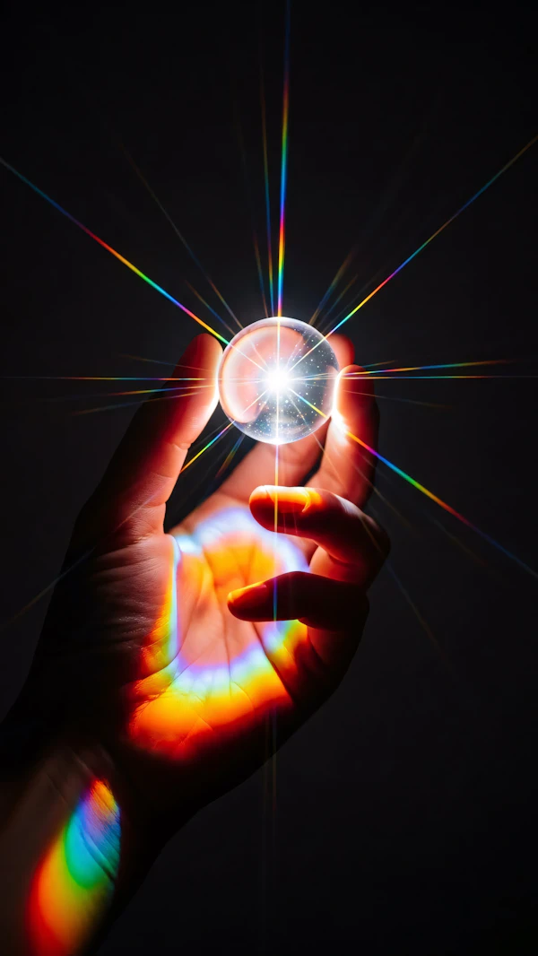 Prismatic Sphere Glow