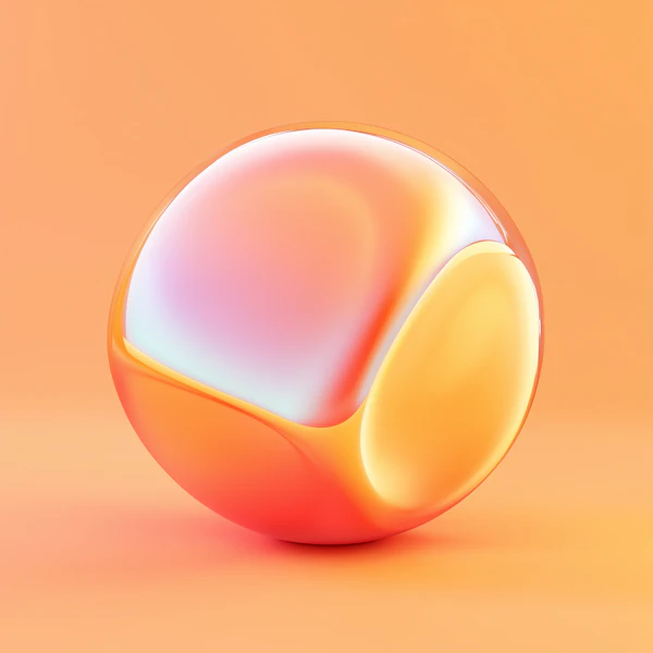 Glowing Gradient Sphere