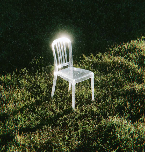 Transparent Chair Outdoors