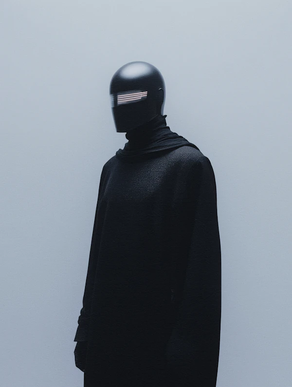Futuristic Figure Portrait