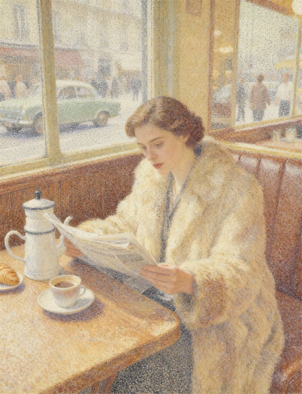Morning Café Scene