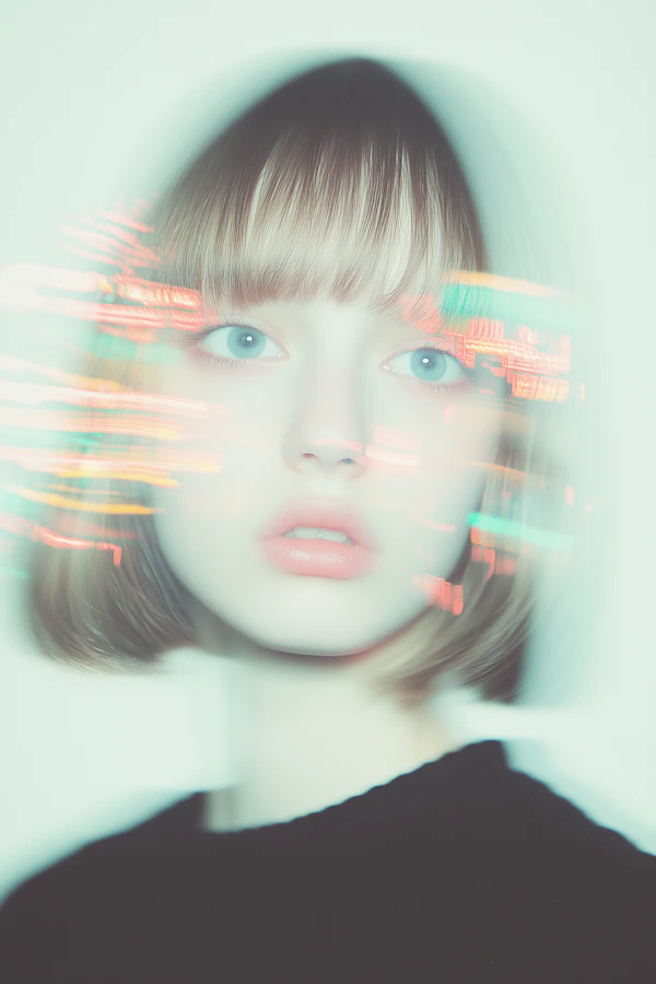 Dreamy Portrait Close-Up