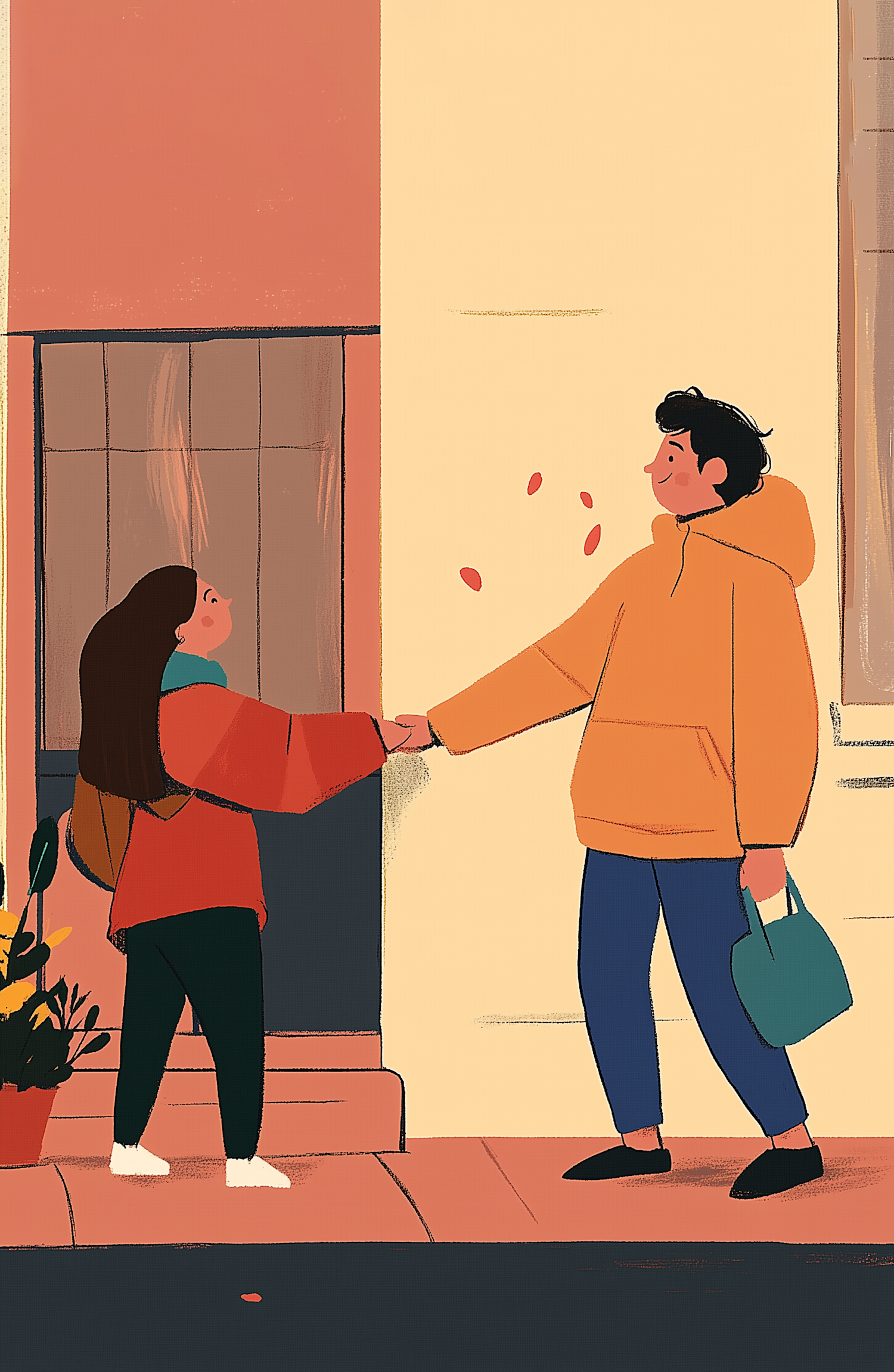 Animated Urban Handshake