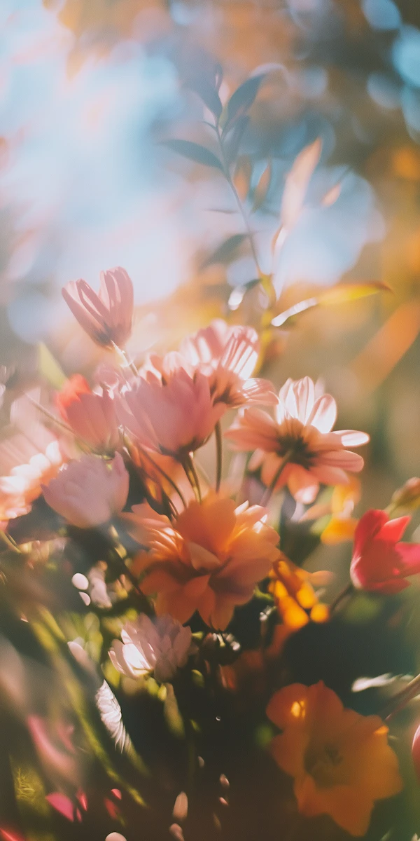 Vibrant Blooming Flowers