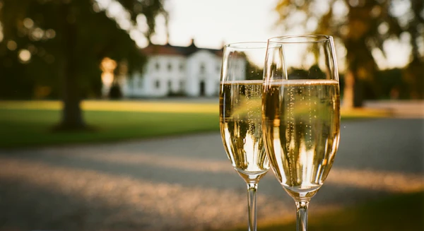 Champagne Celebration Scene