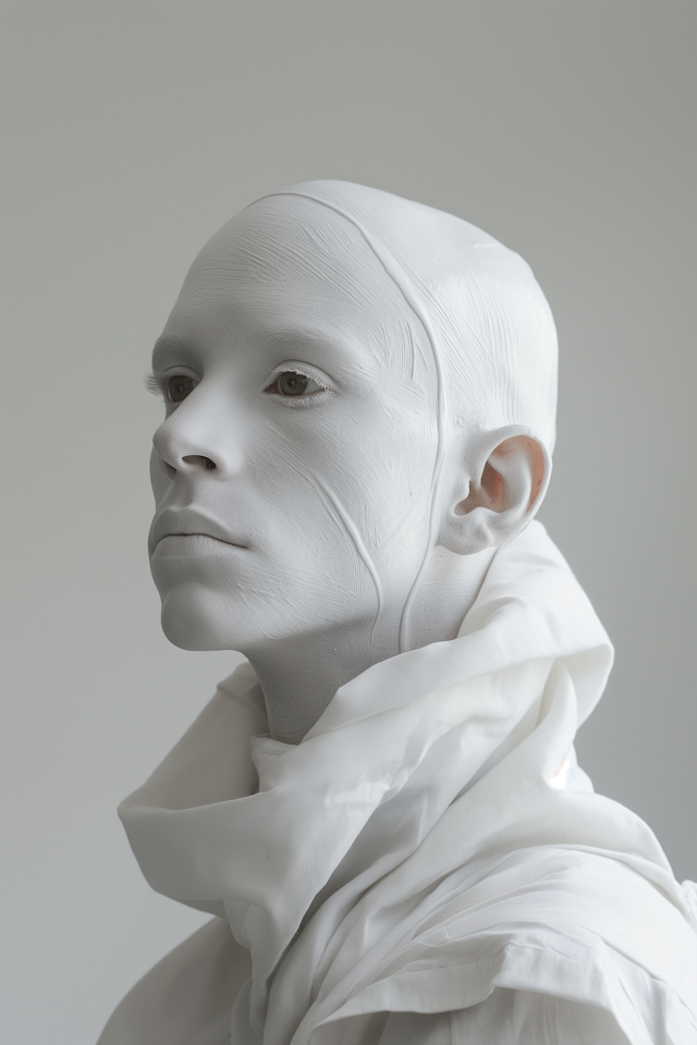 Ethereal Humanoid Sculpture