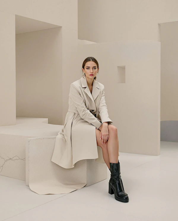 Minimalist Fashion Pose
