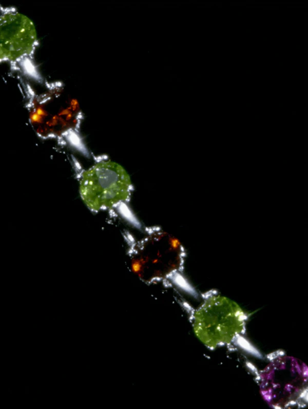 Gemstone Bracelet Close-Up
