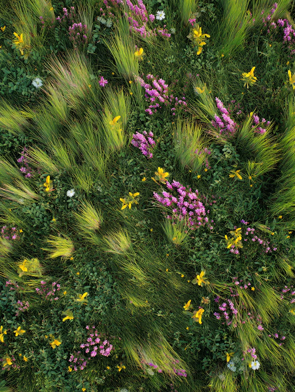 Vibrant Meadow Scene
