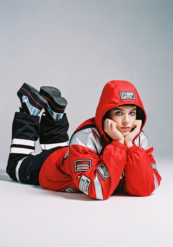 Futuristic Fashion Pose