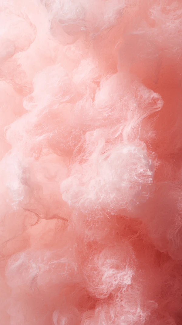 Pastel Pink Fibers