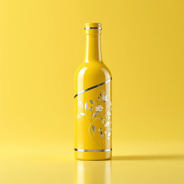 Yellow Bottle Elegance
