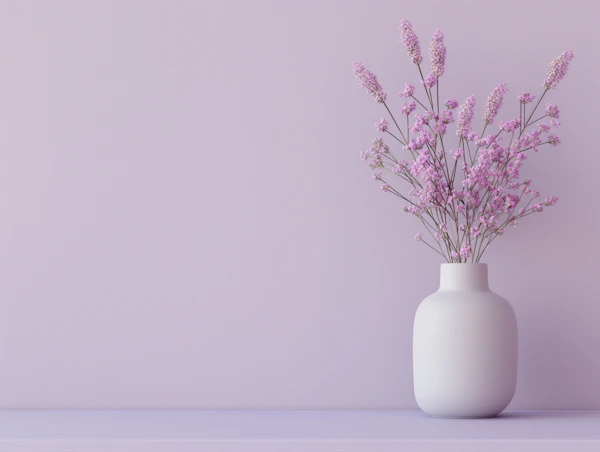 Elegant Purple Floral Arrangement