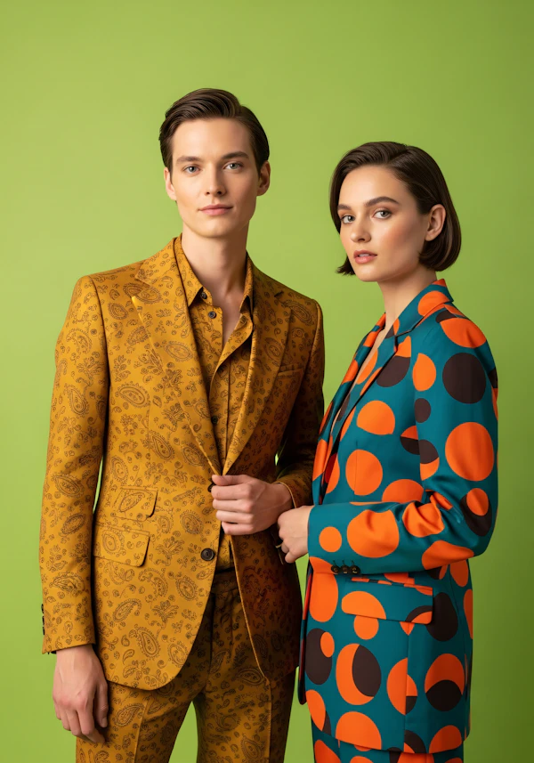 Stylish Duo Portrait