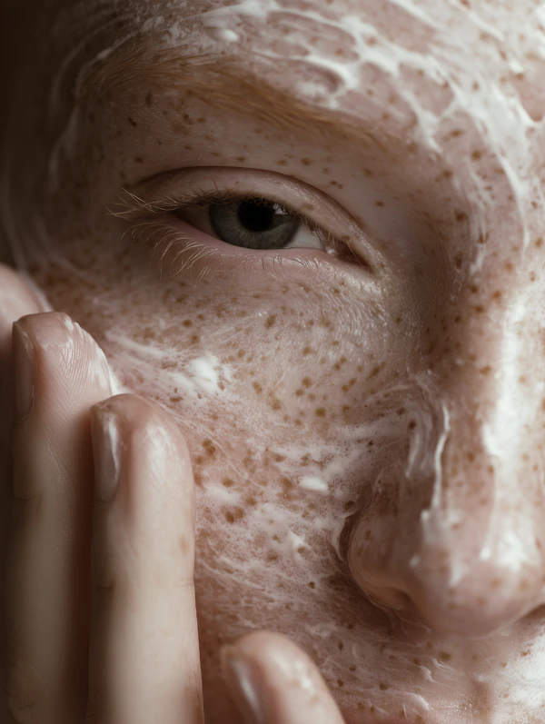 Close-Up Skincare Portrait