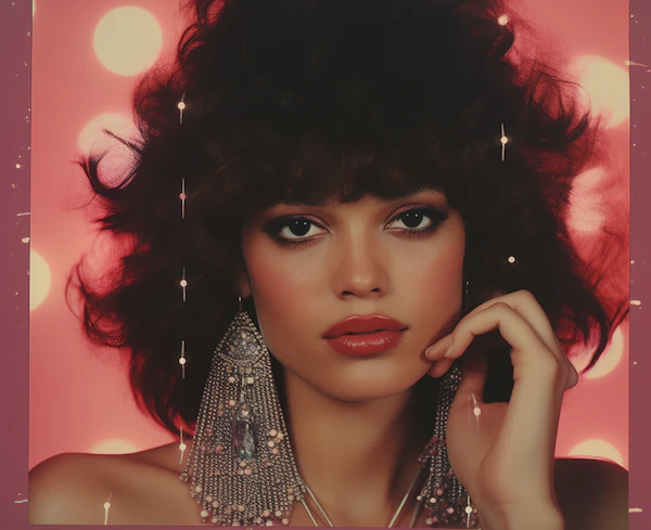 Retro Glamour Portrait