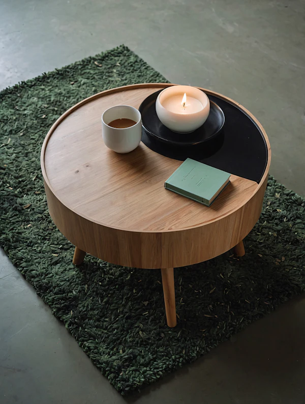 Cozy Coffee Table Scene