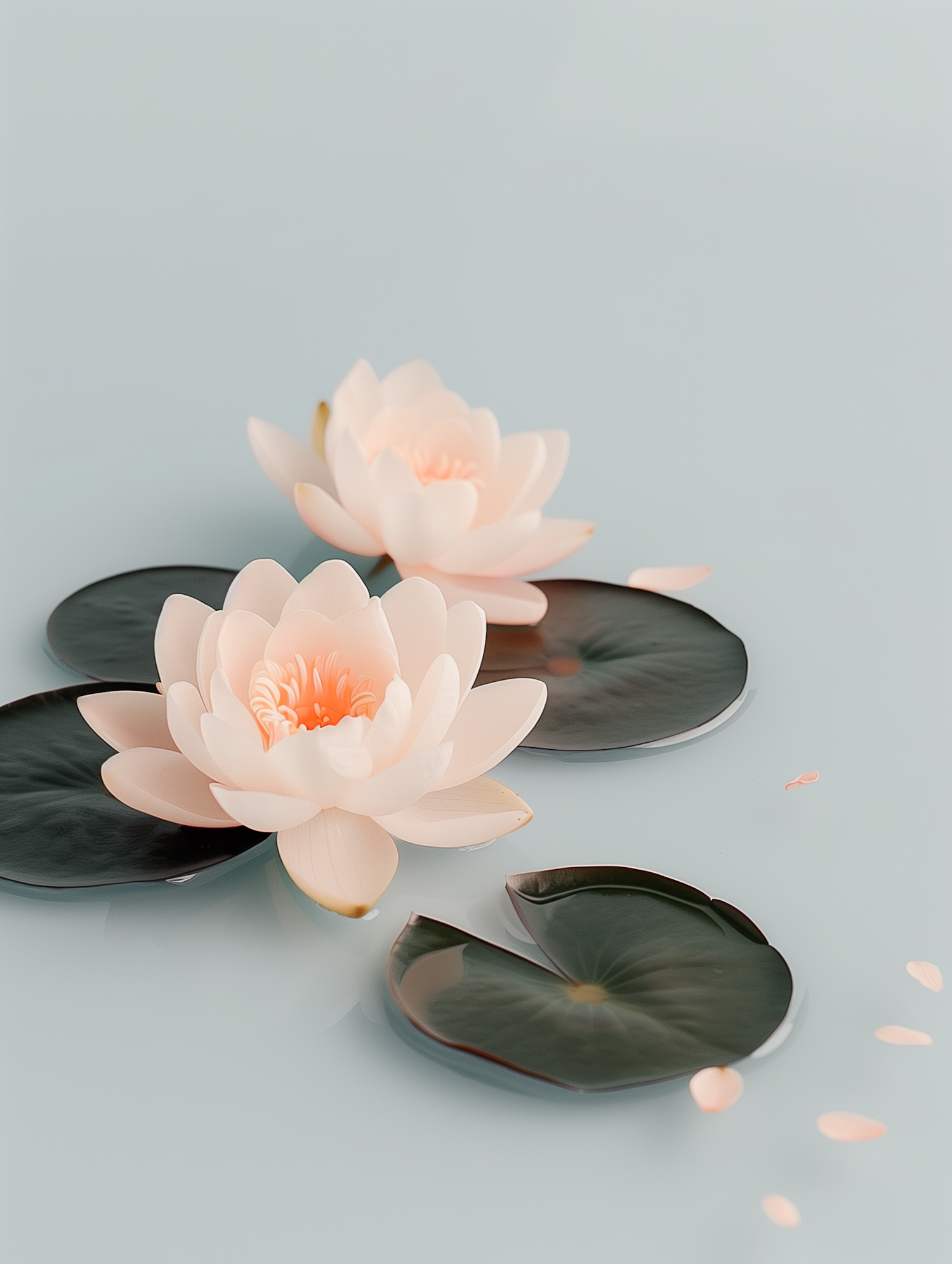 Tranquil Water Lilies