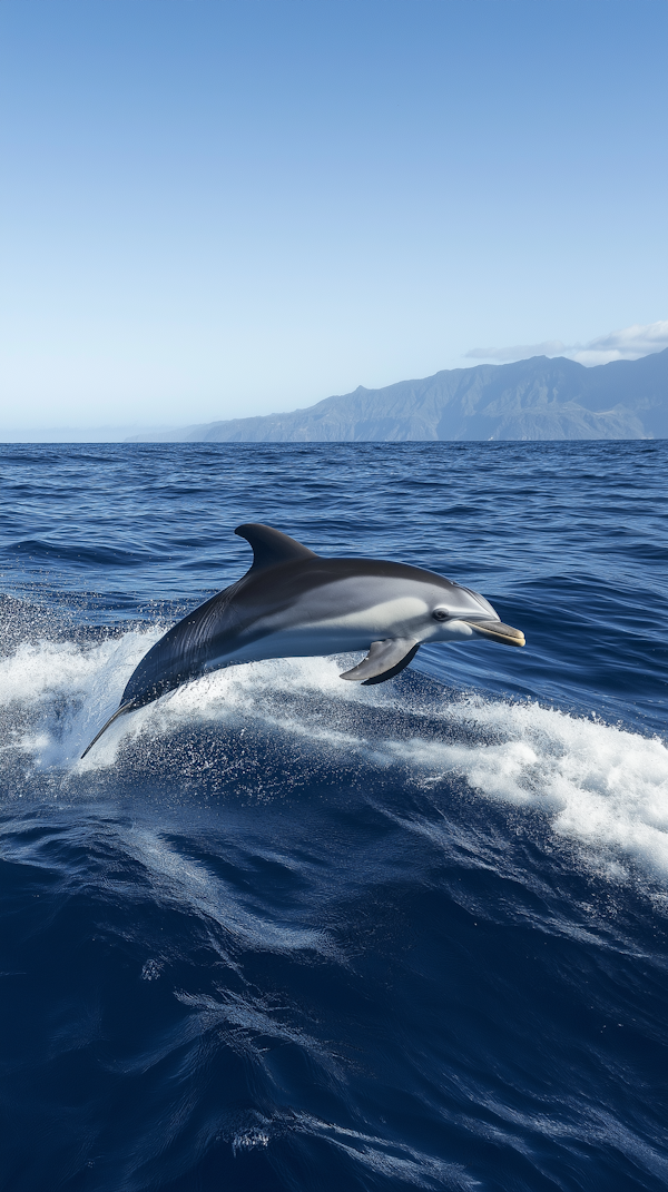 Dynamic Leap of a Dolphin