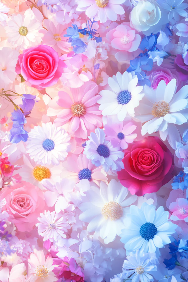 Vibrant Floral Composition