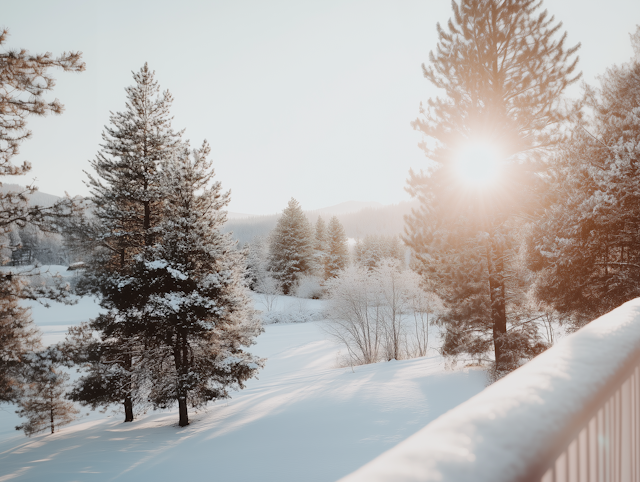 Serene Winter Landscape