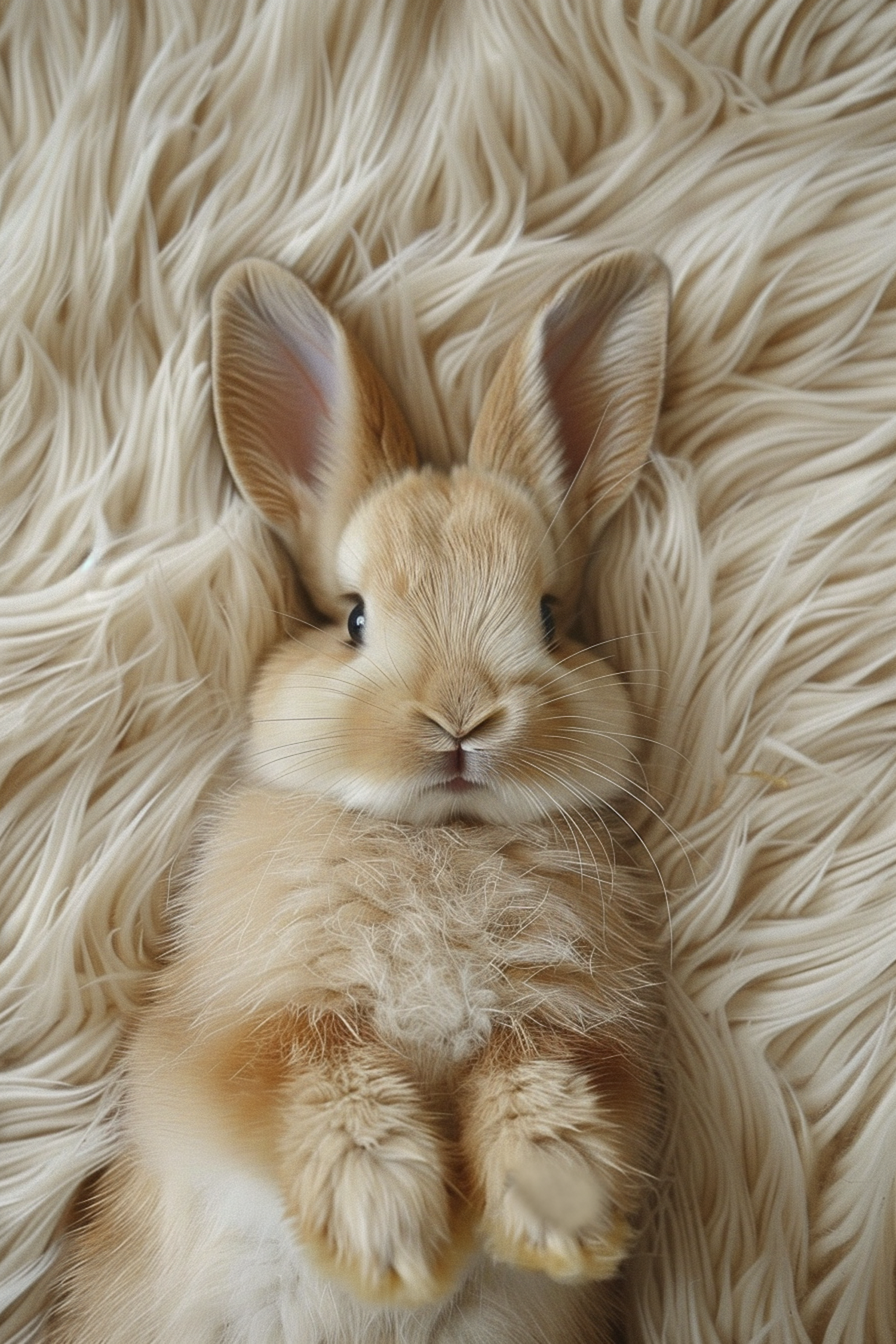 Serene Rabbit Relaxing