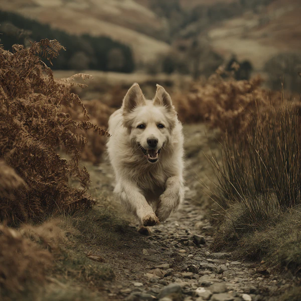 Running Cream Dog