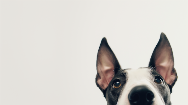 Curious Canine with Pointed Ears
