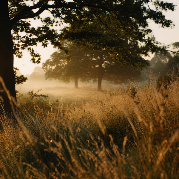 Golden Sunrise Landscape