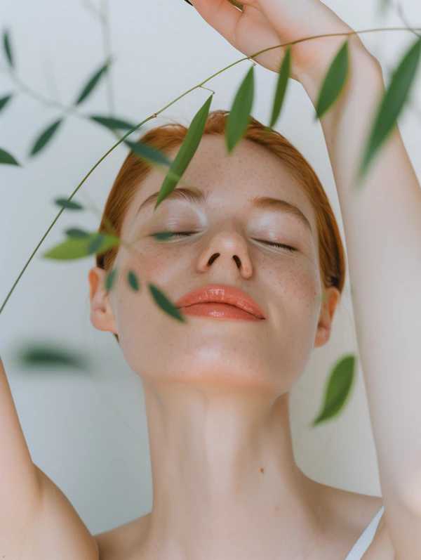 Serene Redhead Portrait