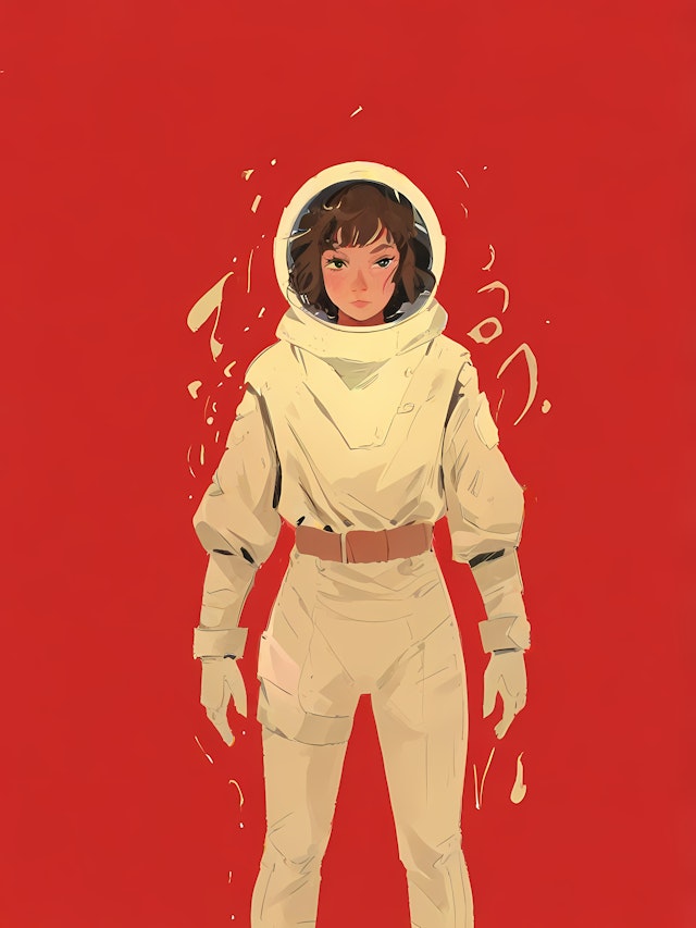 Astronaut Illustration
