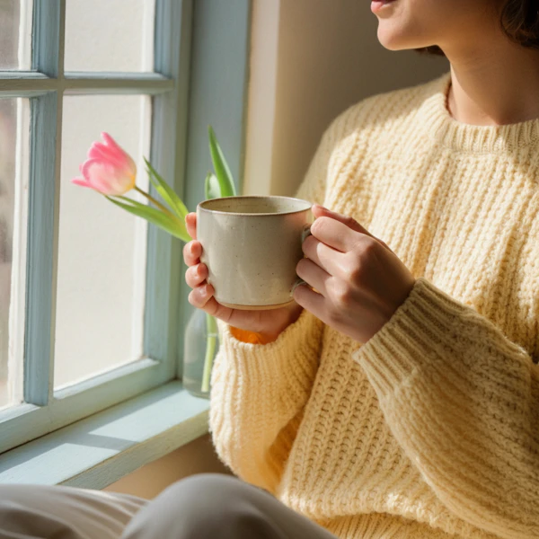 Cozy Window Moment