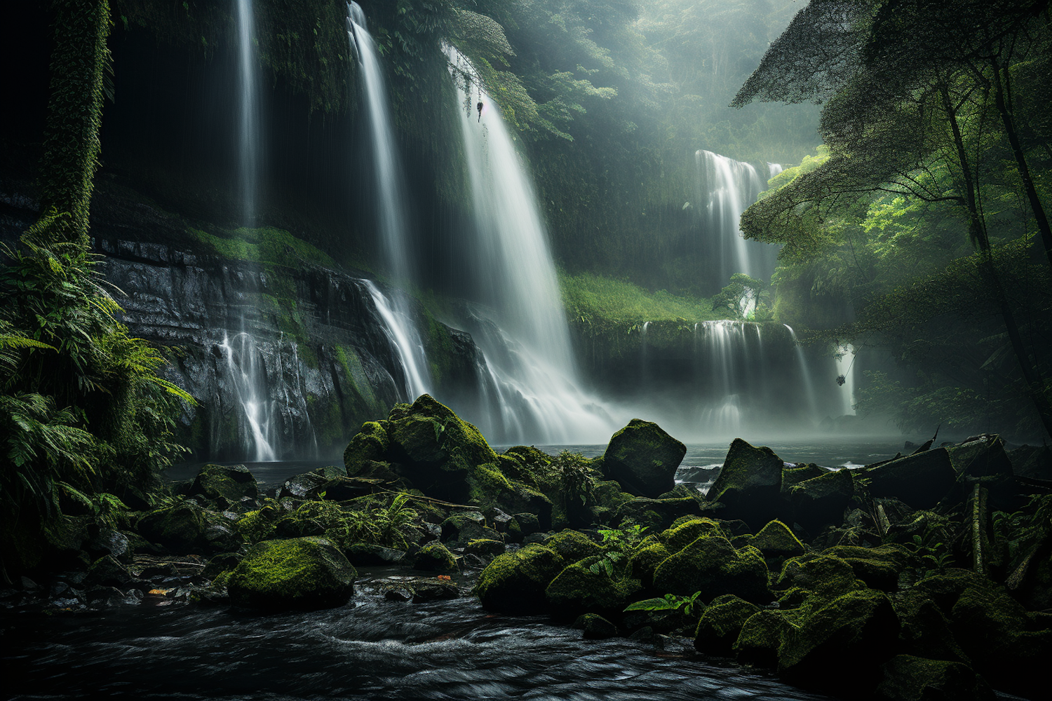 Enchanted Rainforest Cascade