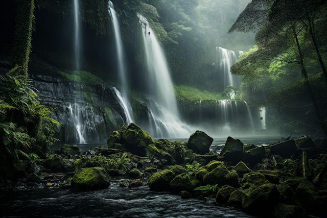 Enchanted Rainforest Cascade