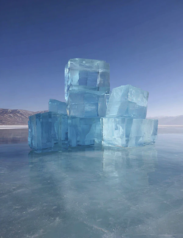 Serene Ice Landscape
