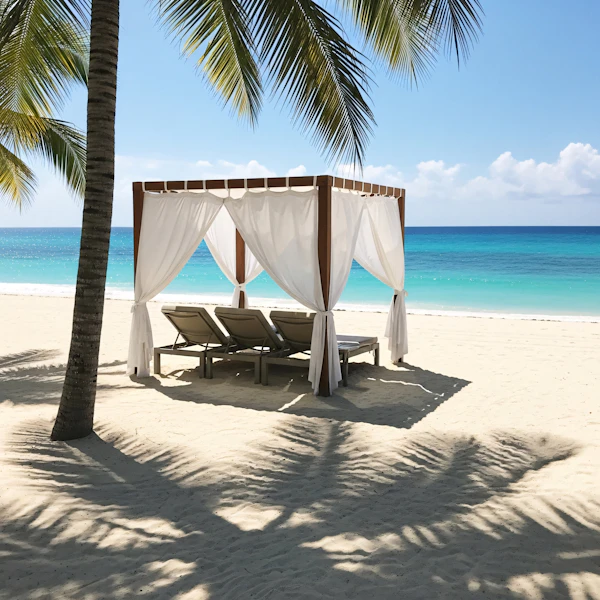 Tropical Beach Cabana