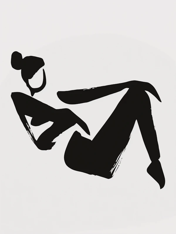 Abstract Reclining Figure