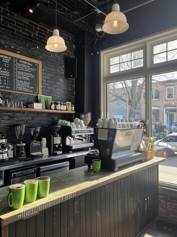 Stylish Coffee Shop Interior